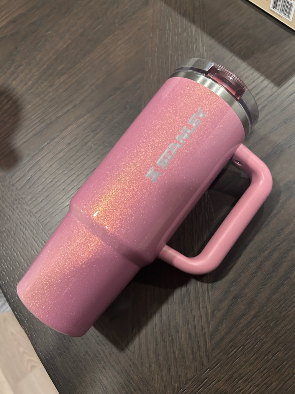 Stanley Protour tumbler in port shimmer pink